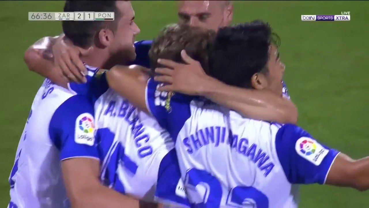 HLS: Zaragoza 2-1 Ponferradina