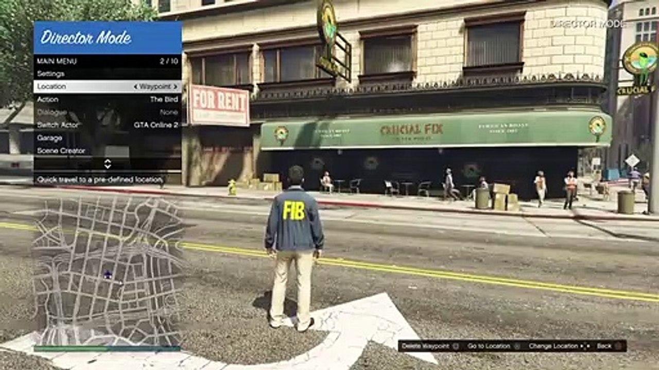 GTA V - How To Get In The FIB Building DIRECTOR MODE