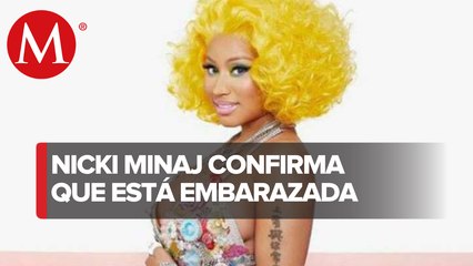 Nicki Minaj revela que está embarazada con sorprendentes fotos