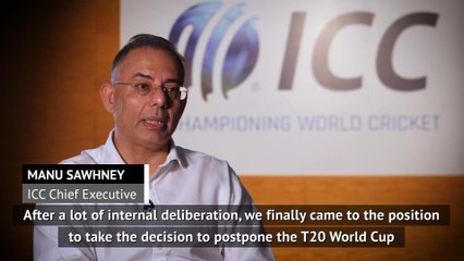 ICC announce postponement of T20 World Cup