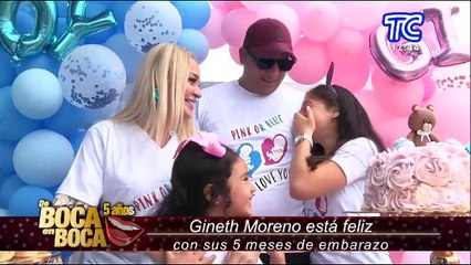 “Ya tengo nombre”: Gineth Moreno habla de su embarazo