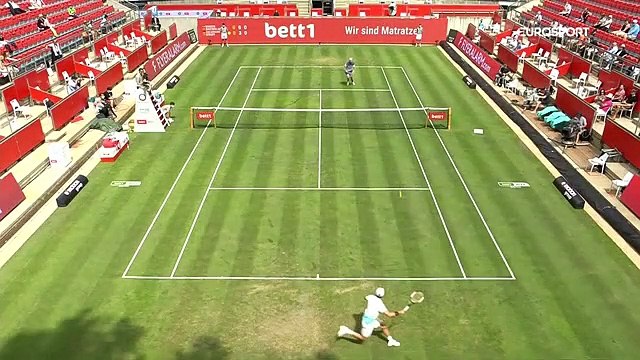 El tenis con público hizo su reaparición en Alemania