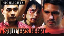 Alex struggles to watch Abe getting battered | A Soldier's Heart