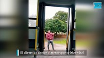 El divertido chofer platense que se hizo viral
