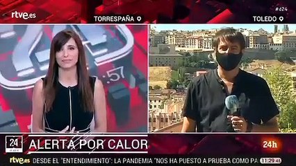 El parte metereológico viral del Canal 24H