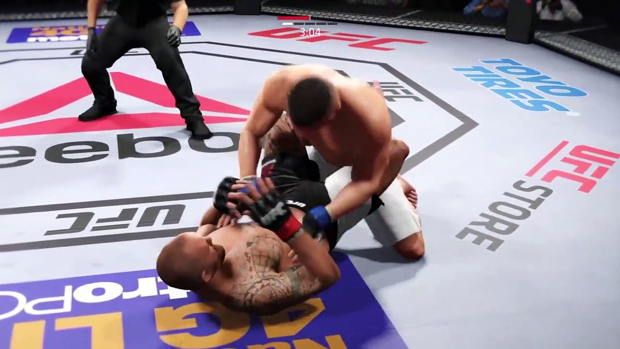 UFC 2 - Travis Browne vs Pat Berry (CPU vs CPU)