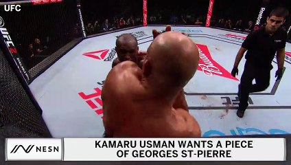 Kamaru Usman Reveals Which UFC Legend He Wants To Fight