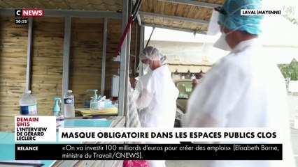 Le masque sera obligatoire dans les lieux publics clos dès la semaine prochaine