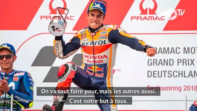 Moto GP - Marquez et Dovizioso prêts à en découdre