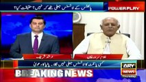 We are fixing your faults, Ghulam Sarwar replies to PPP