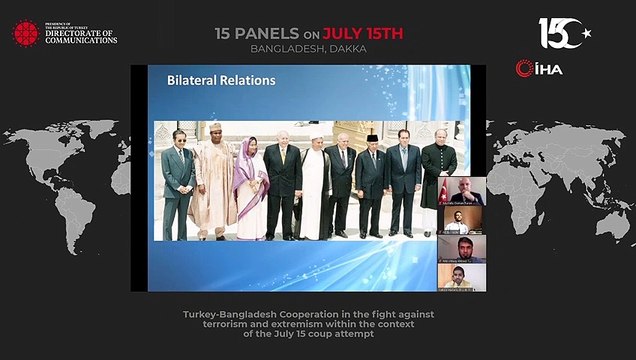 - FETÖ'nün hain darbe girişimi Bangladeş’te '15 Temmuz 15 Panel' programıyla anlatıldı