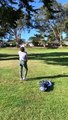 Dude Loses His Club during Attempt to Get His Golf Ball Out of a Tree