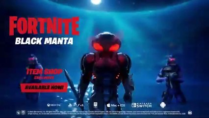Discover the New Fortnite Black Manta Skin 🌊