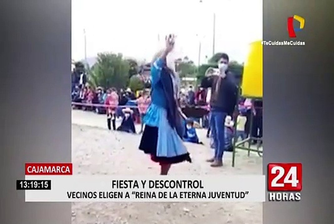 En plena pandemia: decenas celebran fiesta patronal en Cajamarca