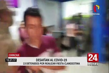Chincha: madre buscaba a su hija de 13 años, pero ella estaba en una fiesta