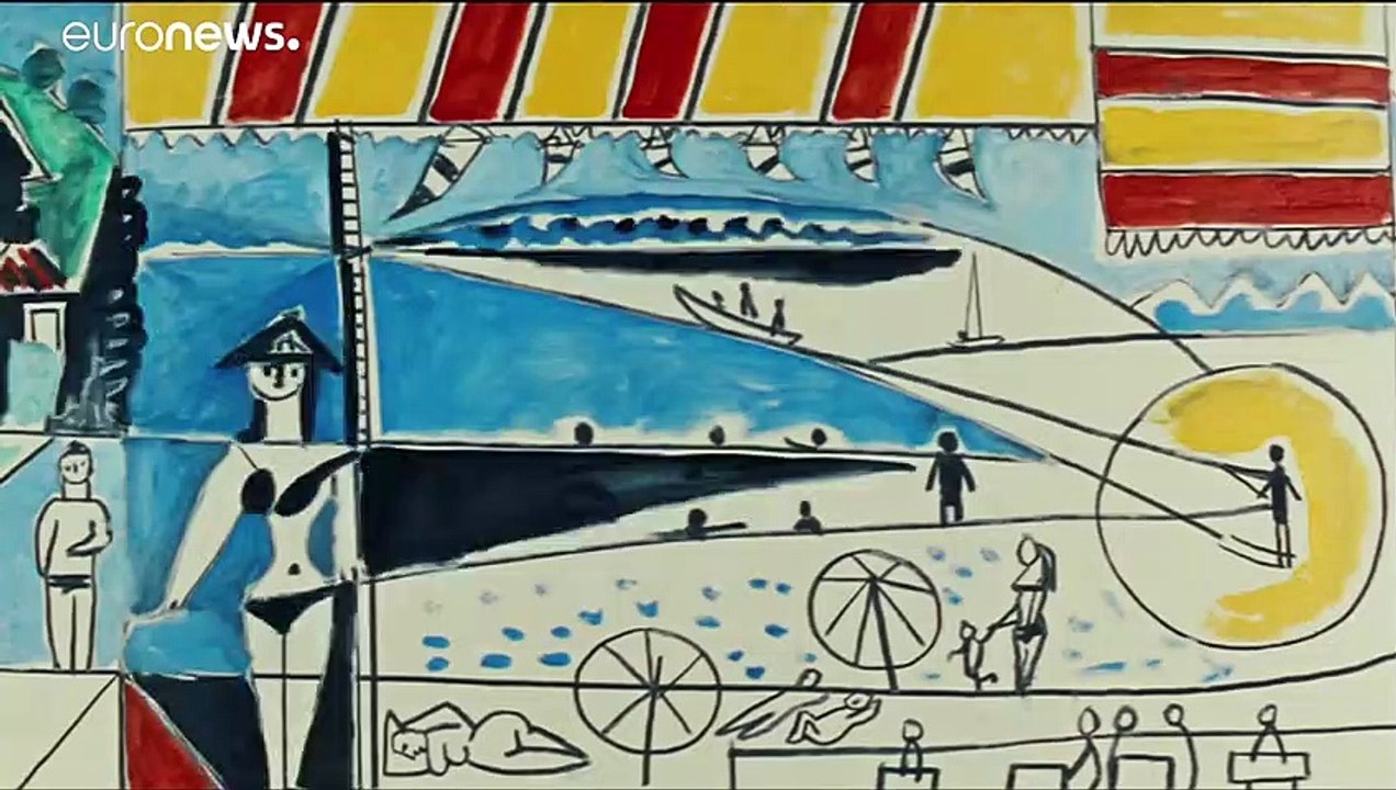 Schau: Baden gehen mit Picasso