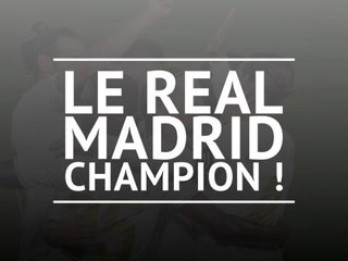 37e j. - Le Real Madrid champion d'Espagne !