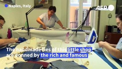 Handmade ties from southern Italy with a British twist