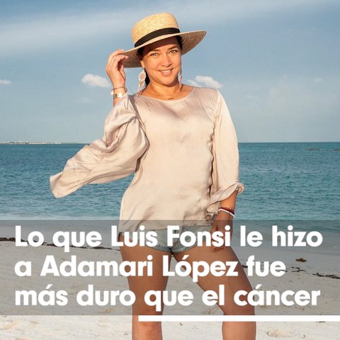Lo que Luis Fonsi le hizo a Adamari López fue imperdonable