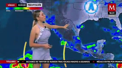 Jessica de Luna nos da el pronóstico del tiempo para este jueves 16 de julio