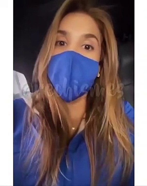 Daniela Ospina viajó con su hija Salomé a España para visitar a James Rodríguez