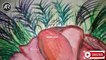 Oil Pastel Drawing __ Realistic Rose Drawing with Oil Pastels