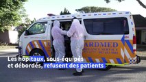 En première ligne de la crise sanitaire en Afrique du Sud, les ambulanciers au bord de l'asphyxie