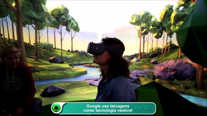 Google usa tatuagens como tecnologia vestível