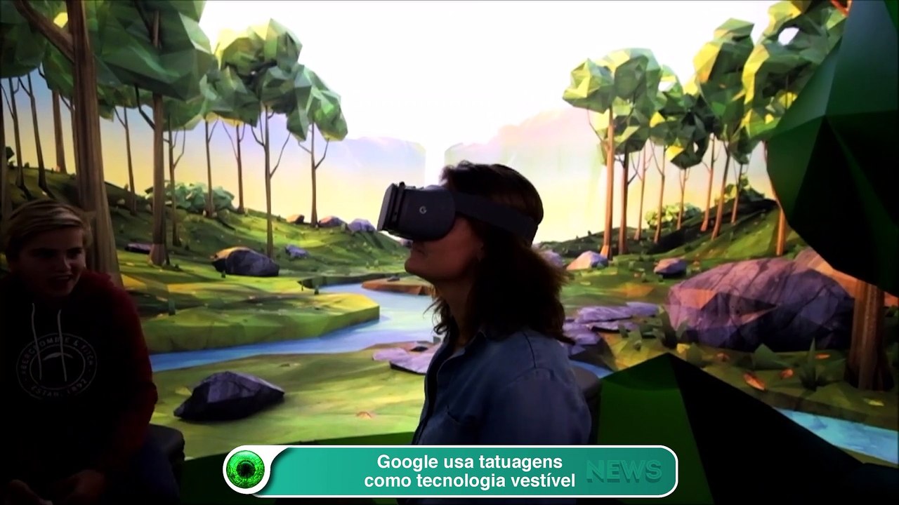 Google usa tatuagens como tecnologia vestível
