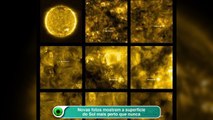 Novas fotos mostram a superfície do Sol mais perto que nunca