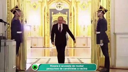 Rússia é acusada de roubar pesquisas de candidatas a vacina