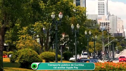 Transporte público de Curitiba vai aceitar Apple Pay