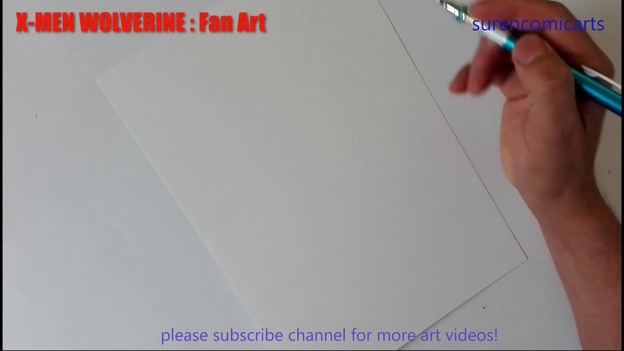 X-MEN : Wolverine | Time Lapse | surencomicarts