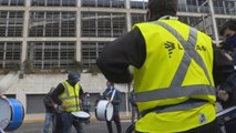 Trabajadores de Latam Argentina protestan cese de actividades en el país