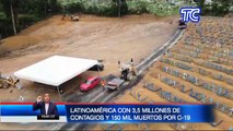 América Latina con 3.5 millones de contagios y 150 mil muertos por Covid 19
