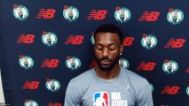 Kemba Walker press conference: knee pain frustrating