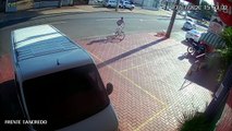 Bicicleta foi abandonada em mercado há três dias no Pioneiros Catarinenses