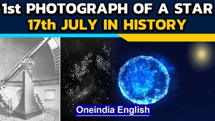 Harvard observatory took the first photograph of a star and other important events in history