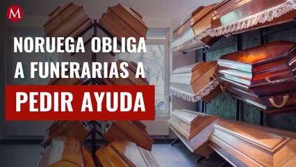Disminución de muertes por covid-19 en Noruega obliga a funerarias a pedir ayuda