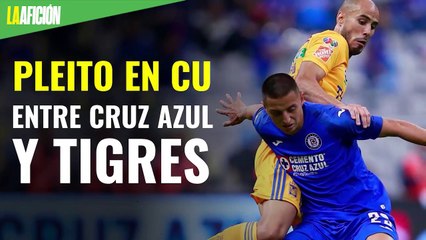 Revelan lo que causó el pleito en CU entre Cruz Azul y Tigres