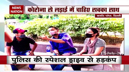 Delhi Police's COVID-19 awareness campaign