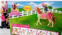 Barbie doll Horse Walking & Dancing ! Barbie Saddle'N Ride Horse Kuda boneka Barbie Cavalo de boneca