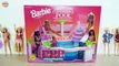 Barbie Fountain Pool Unboxing Review - Barbie doll Toy Boneka Barbie Kolam renang Piscina boneca