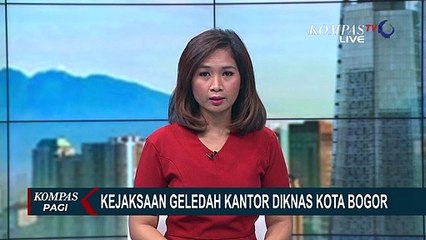 Korupsi Dana BOS, Kantor Dinas Pendidikan Kota Bogor Digeledah