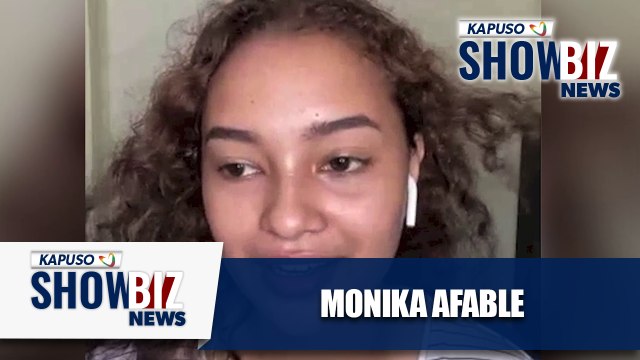 Kapuso Showbiz News: Monika Afable talks about beauty pageants, modeling, and showbiz