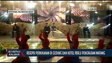 Pemkot Pontianak belum Beri Izin Penuh Laksanakan Resepsi Pernikahan