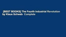 [BEST BOOKS] The Fourth Industrial Revolution by Klaus Schwab  Complete