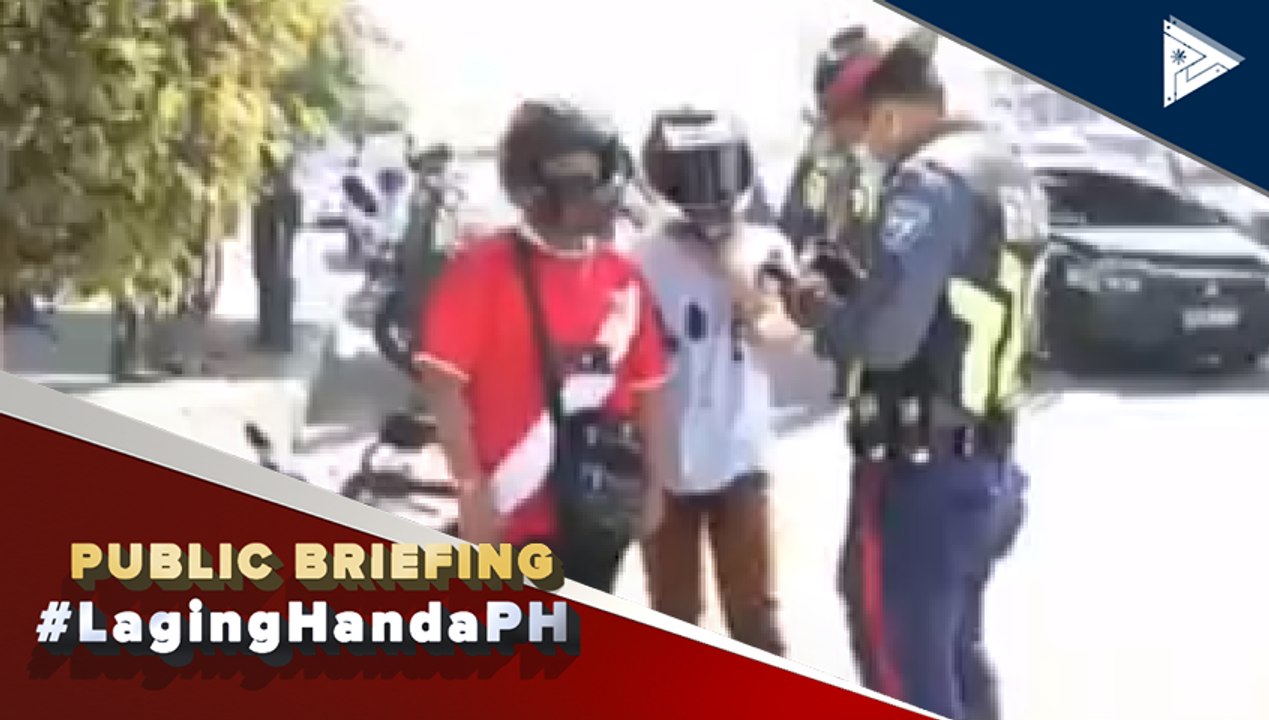 #LagingHanda | Sen. Bong Go, hinimok ang IATF and NTF CoVID-19 na pag-aralang mabuti ang iba't ibang disensyo na gagamitin sa motorcycle backriding
