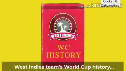 WATCH: World Cup History of West Indies cricket team CARIBBEANS Cricket @ Dailymotion