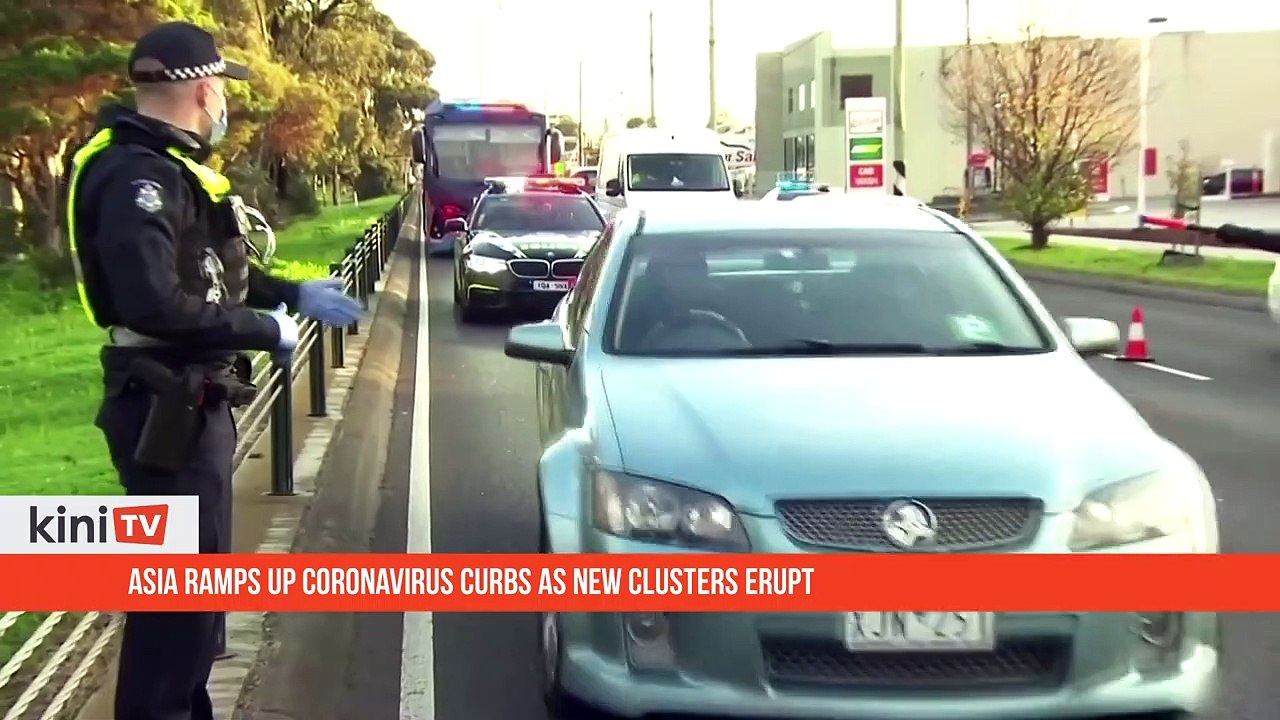 Asia ramps up coronavirus curbs as new clusters erupt